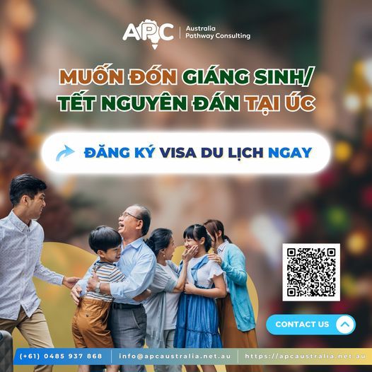 🎄🌞 MUỐN ĐÓN GIÁNG SINH/TẾT NGUYÊN ĐÁN TẠI ÚC – ĐĂNG KÝ VISA DU LỊCH NGAY TỪ BÂY GIỜ 🌞🎄