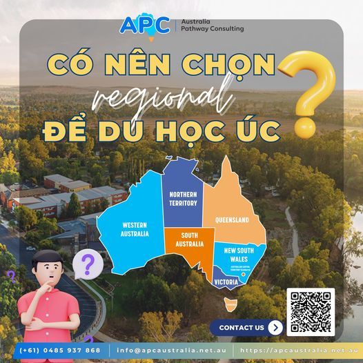 🌟 CÓ NÊN CHỌN REGIONAL ĐỂ DU HỌC ÚC?