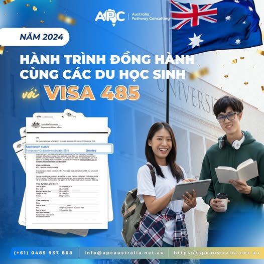 🌟 [𝗥𝗲𝘄𝗶𝗻𝗱 𝟮𝟬𝟮𝟰] 100+ VISA 485 GRANTED VÀ HÀNH TRÌNH ĐỒNG HÀNH CÙNG CÁC DU HỌC SINH