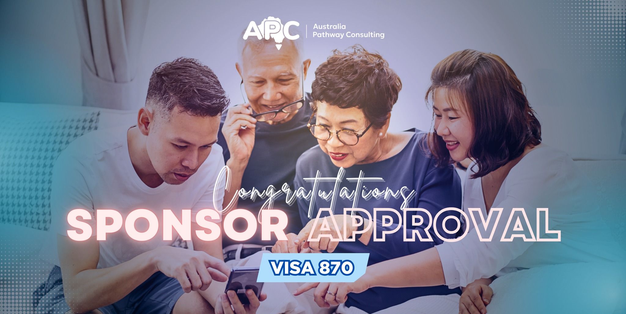 🎉 SPONSOR APPROVAL VISA 870 – BƯỚC ĐẦU TIÊN TRONG HÀNH TRÌNH BẢO LÃNH CHA MẸ TẠI ÚC