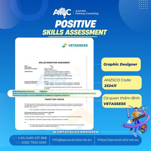 🎨 GRAPHIC DESIGNER: CHÚC MỪNG KHÁCH HÀNG T. ĐÃ CHINH PHỤC POSITIVE SKILLS ASSESSMENT 🎉