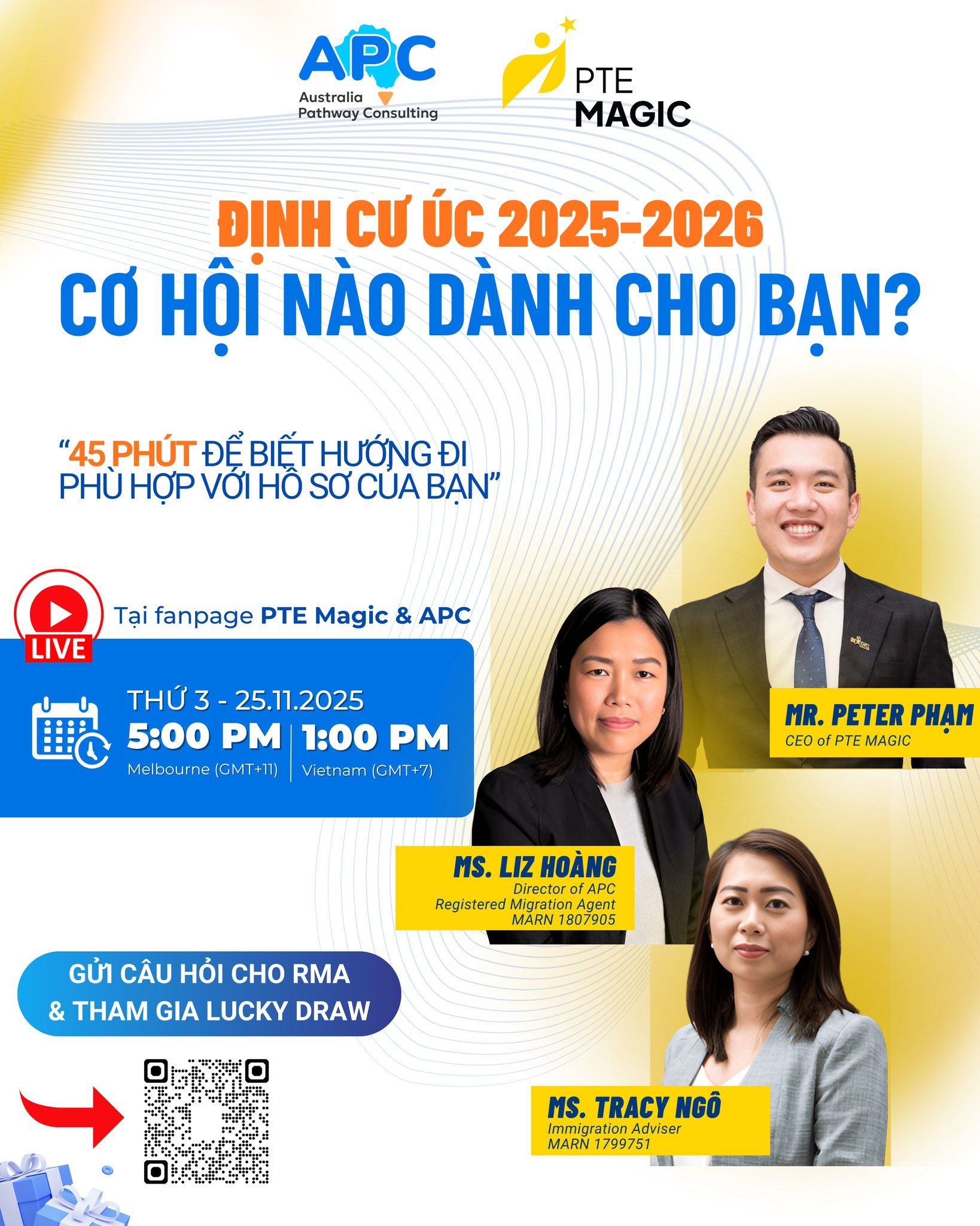 [𝗟𝗜𝗩𝗘𝗦𝗧𝗥𝗘𝗔𝗠] ĐỊNH CƯ ÚC 2025-2026: CƠ HỘI NÀO DÀNH CHO BẠN? 🔥
