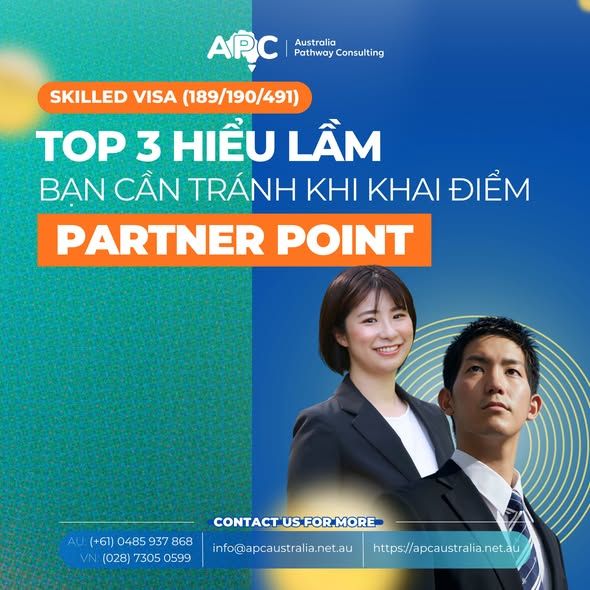 🚨 VISA TAY NGHỀ: CLAIM SAI PARTNER POINT – MẤT 10 ĐIỂM CHƯA ĐÁNG SỢ, SỢ NHẤT LÀ… RỚT VISA